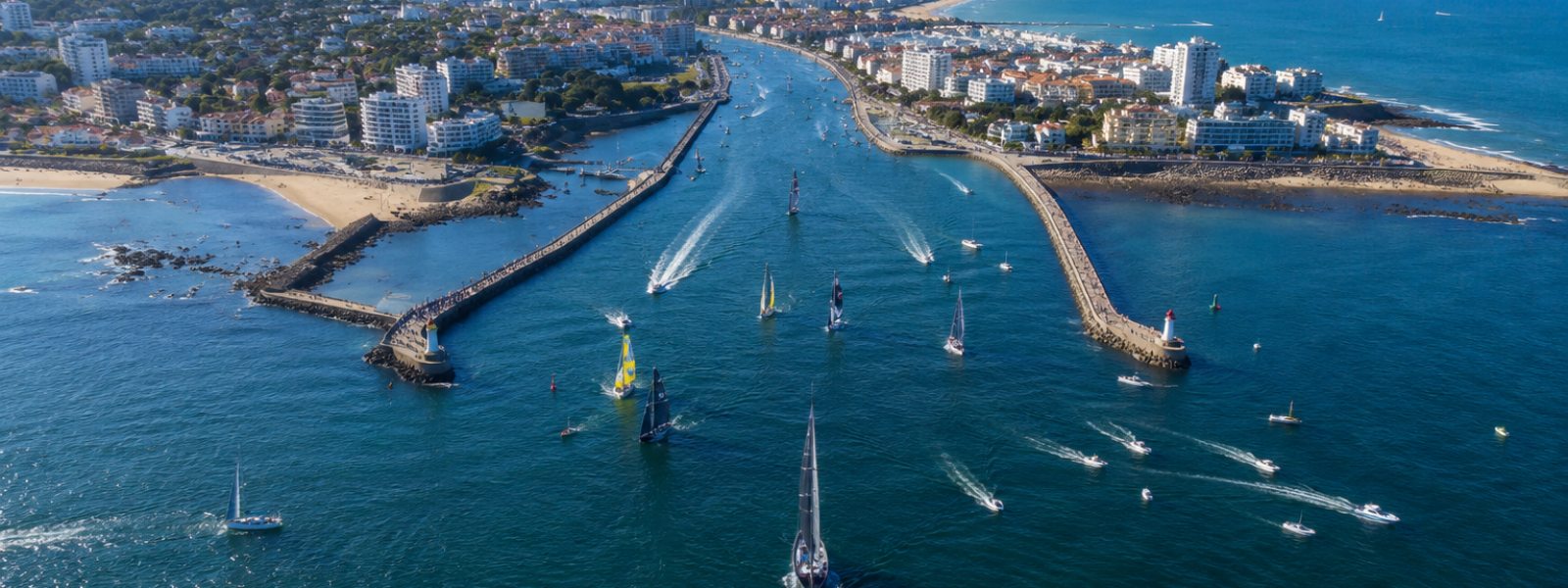 Meilleurs points de vue pour voir le départ du Vendée Globe aux Sables-d'Olonne