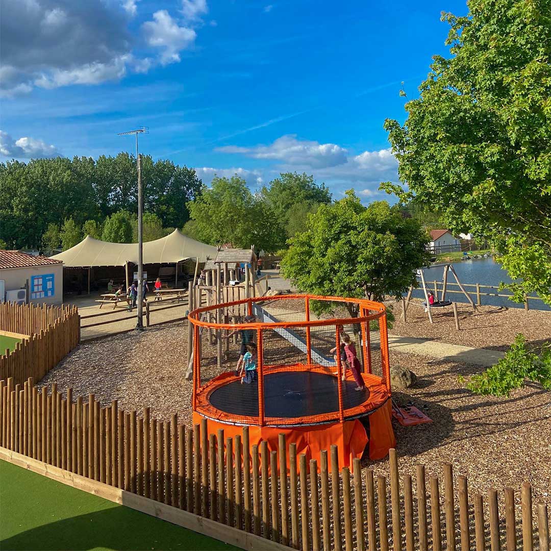 children's playground camping de la motte