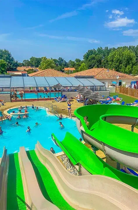 camping avec parc aquatique en vendee