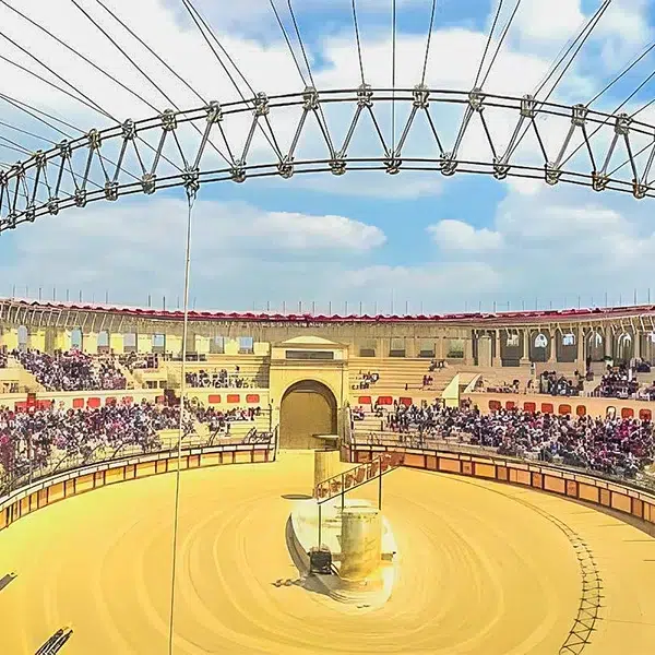 huge gallo-roman stadium