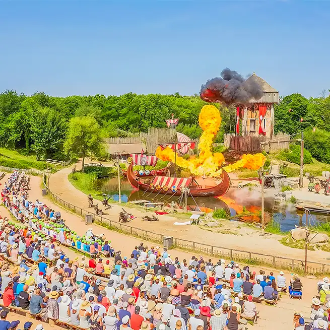 le puy du fou spectacle vikings