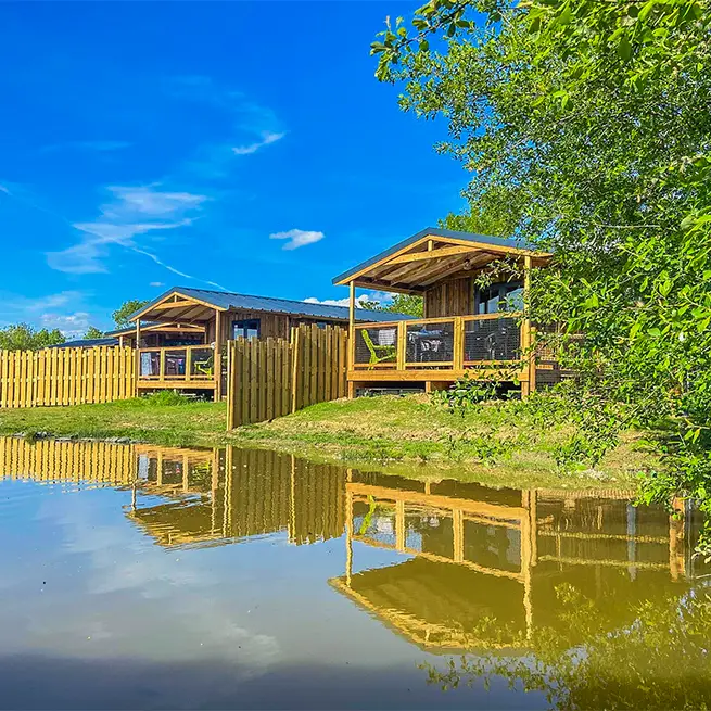 location mobil home etang peche