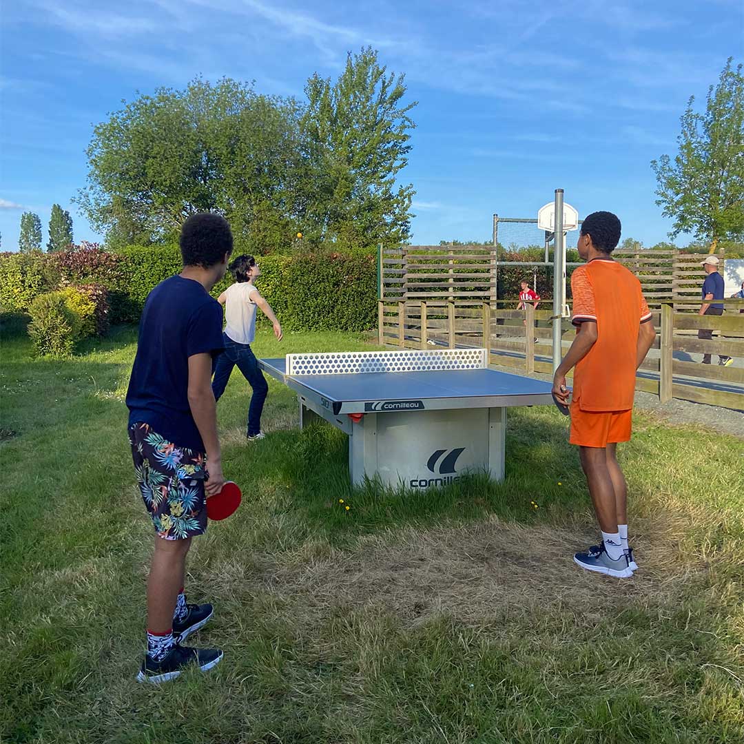 ping pong camping de la motte