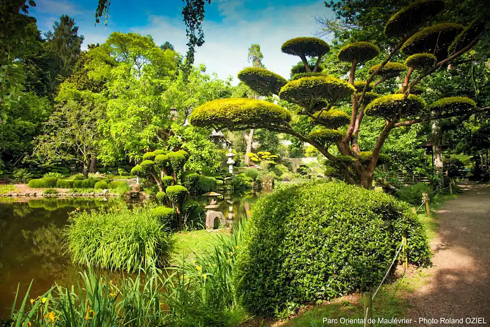 Jardin japonais du Parc Oriental de Maulévrier, à visiter lors d'un week-end au Puy du Fou